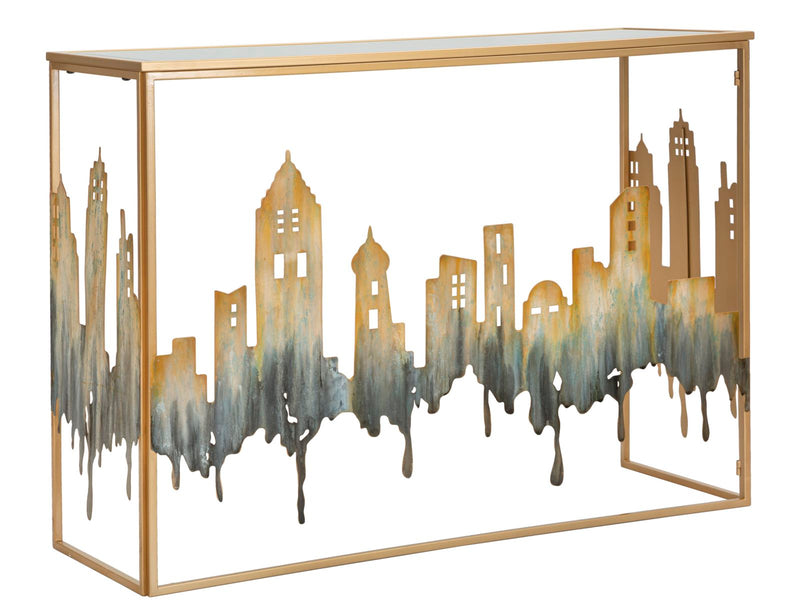 Consolă Mauro Ferretti City, 110x81 cm