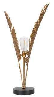 Veioză Mauro Ferretti Palmier, Auriu, Ø26 cm