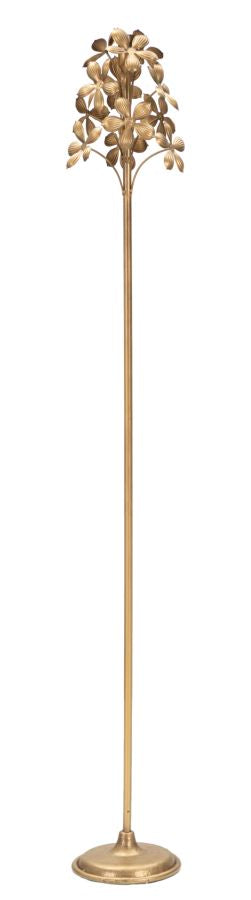 Suport Lumânări Mauro Ferretti Flowy, Auriu, Ø17 cm, L:17cm