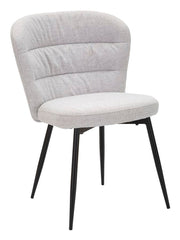 Scaun Mauro Ferretti Losanna, Greyand Negru, 58x85 cm