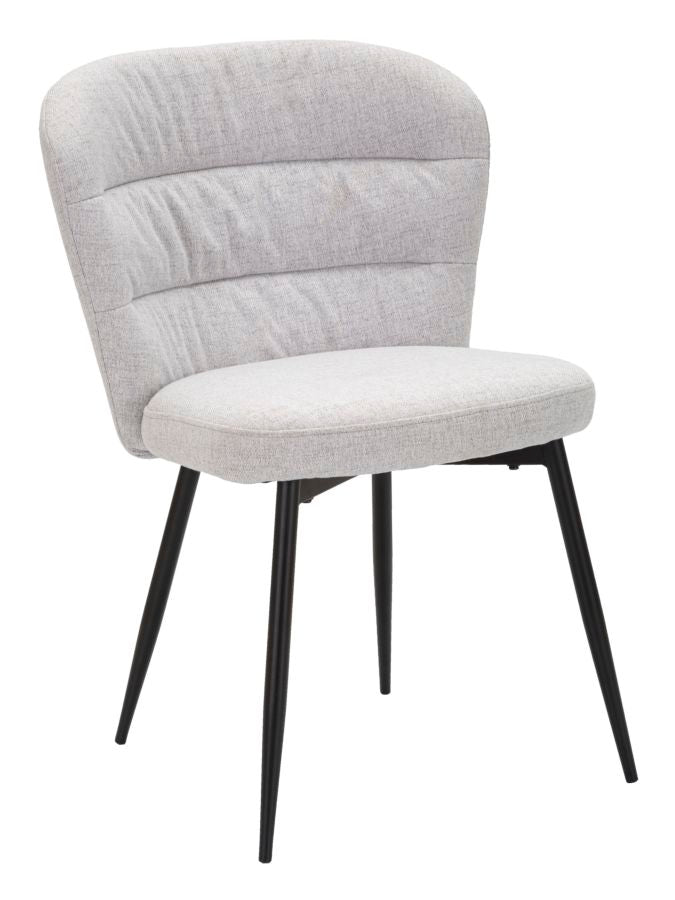 Scaun Mauro Ferretti Losanna, Greyand Negru, 58x85 cm
