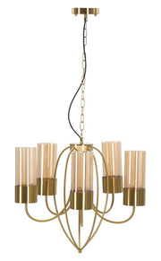 Plafonieră Mauro Ferretti Versailles 5 Lights, Negru, Ø80 cm