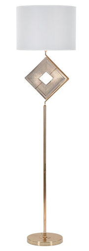 Lampadar Mauro Ferretti Move Ø, Auriu/Alb, 40x161 cm