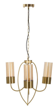 Plafonieră Mauro Ferretti Versailles 3 Lights, Negru, Ø60 cm