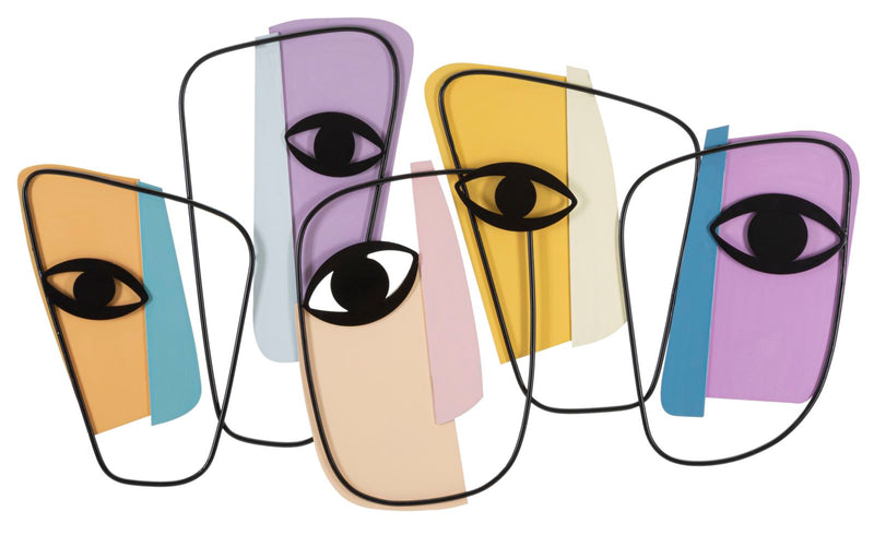Decorațiune Perete Mauro Ferretti Eyes, 120x72 cm