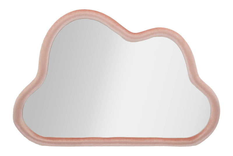 Oglindă Mauro Ferretti Cloud, Roz, 90x60 cm