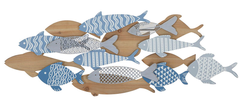 Decorațiune Perete Mauro Ferretti Pește Sea, 91x34 cm