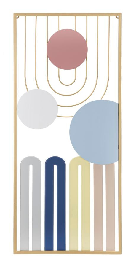Decorațiune Perete Mauro Ferretti Colorat, 37x84 cm