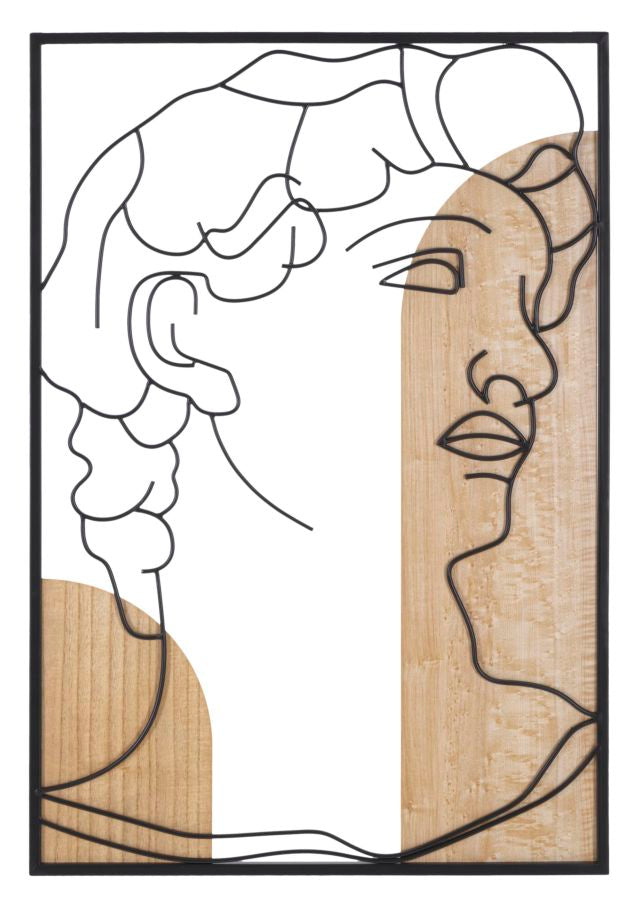 Decorațiune Perete Mauro Ferretti David, 55x80 cm