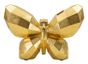 Vază Mauro Ferretti Fluture, Auriu, 22x15 cm