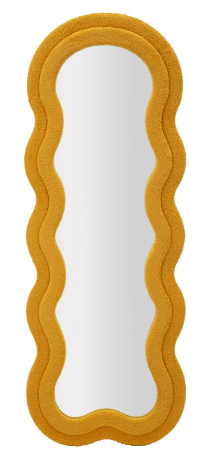 Oglindă Mauro Ferretti Teddy, Muștar, 40x160 cm