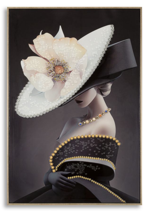 Tablou Mauro Ferretti Wien Hat, 62x92 cm, 000B