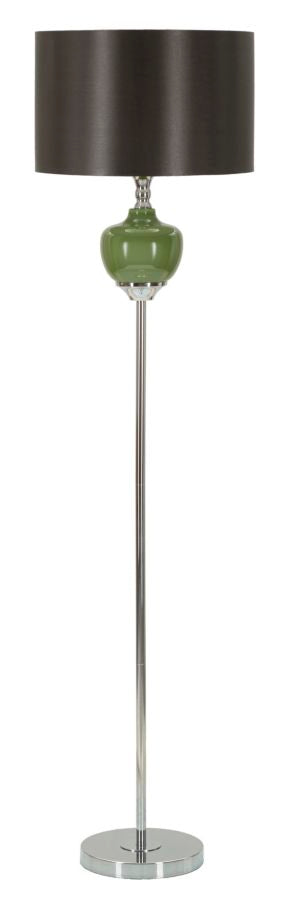 Lampadar Mauro Ferretti Eva One, Verde/Gri, Ø40 cm