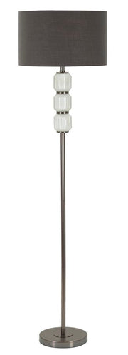 Lampadar Mauro Ferretti Bright One, Alb/Gri, Ø42 cm