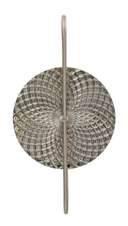 Aplică Mauro Ferretti Silvery, Argintiu, 28x54 cm
