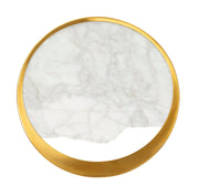 Aplică Mauro Ferretti, Auriu/Marble, 24x24 cm