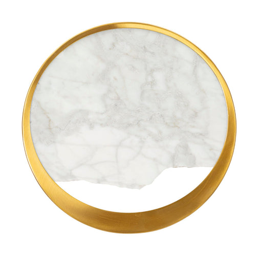 Aplică Mauro Ferretti, Auriu/Marble, 24x24 cm