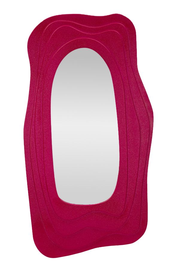 Oglindă Mauro Ferretti Dafne, Fuxia, 90x165 cm