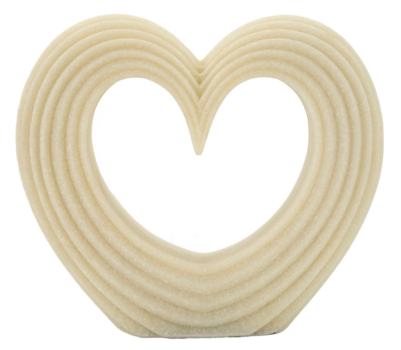 Decorațiune Mauro Ferretti Lovvy Quarzy, Alb, 21x19 cm