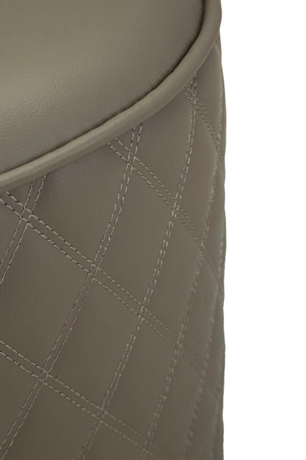 Noptieră Mauro Ferretti Sharon Legs, Gri/Argintiu, Ø36 cm