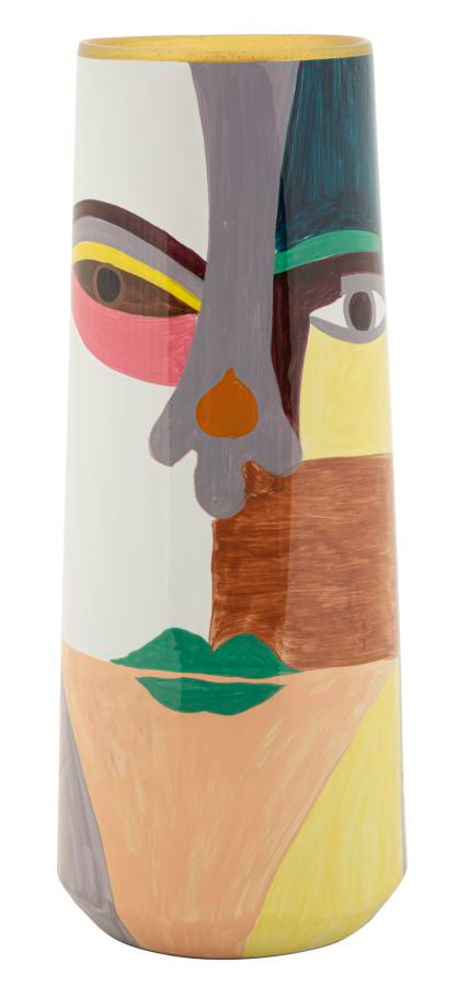 Vază Mauro Ferretti Pot Piccassy Color, Ø15 cm