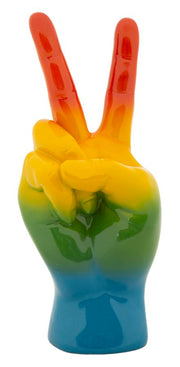 Decorațiune Mauro Ferretti Curcubeu Mână Win, 16x36 cm