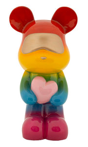 Decorațiune Mauro Ferretti Curcubeu Bear, 22x42 cm