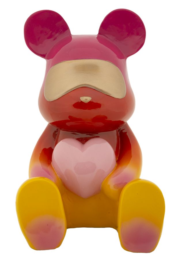 Decorațiune Mauro Ferretti Curcubeu Bear, 22x32 cm