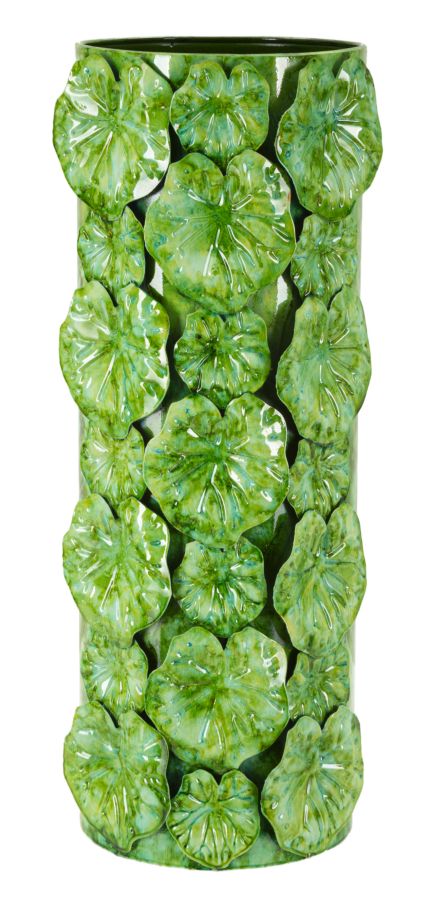 Vază Mauro Ferretti Pot Picătură, Verde, 18x46 cm