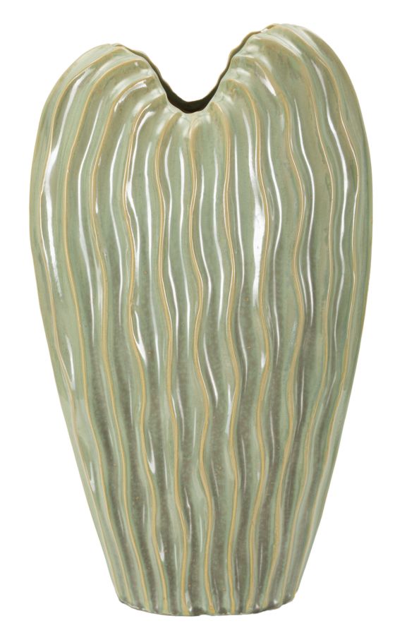 Vază Mauro Ferretti Venice, Verde, 27x46 cm
