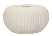 Vază Mauro Ferretti Icicle Pot, Crem, Ø40 cm