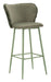 Set 2 Scaune de Bar Mauro Ferretti Alaska 55X58X106 cm, Verde