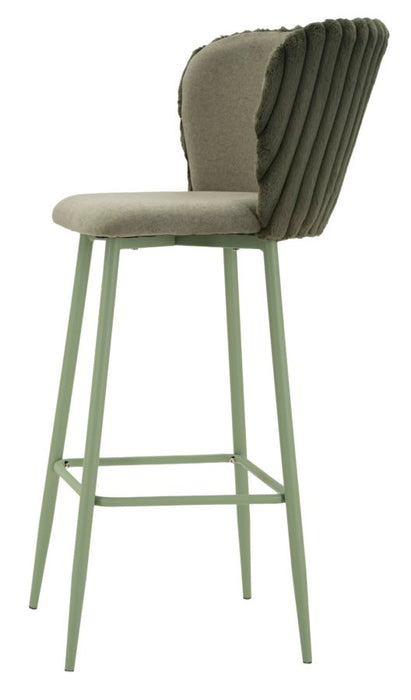 Set 2 Scaune de Bar Mauro Ferretti Alaska B 55X58X106 cm, Verde