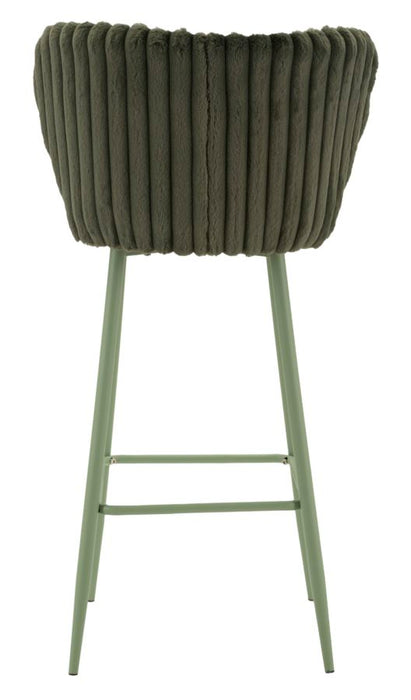 Set 2 Scaune de Bar Mauro Ferretti Alaska B 55X58X106 cm, Verde