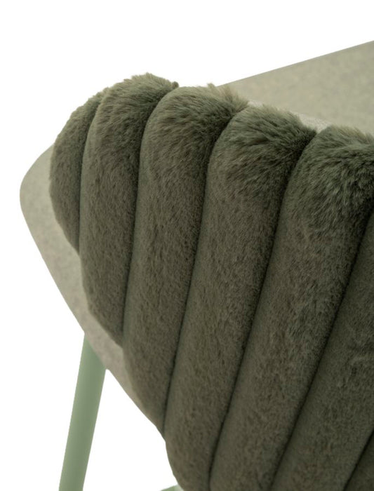 Set 2 Scaune de Bar Mauro Ferretti Alaska B 55X58X106 cm, Verde