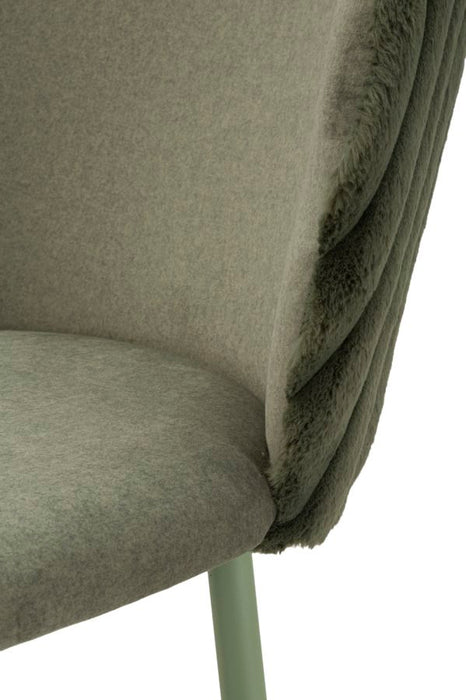 Set 2 Scaune de Bar Mauro Ferretti Alaska B 55X58X106 cm, Verde