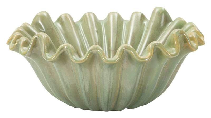 Tavă Decorativă Mauro Ferretti Pocket Venice, Verde, Ø33 cm