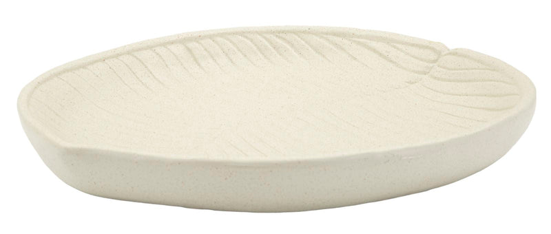 Tavă Decorativă Mauro Ferretti Stons Tray, Crem, 33x29 cm