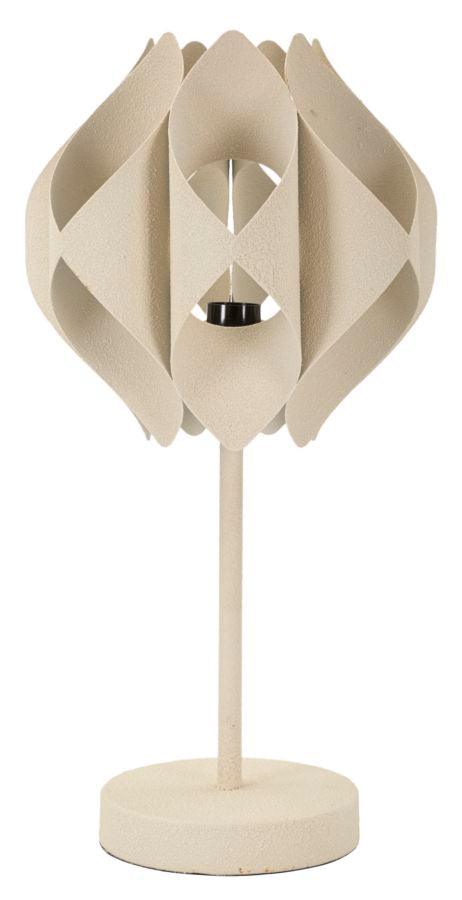 Veioză Mauro Ferretti Space, Crem, Ø28 cm