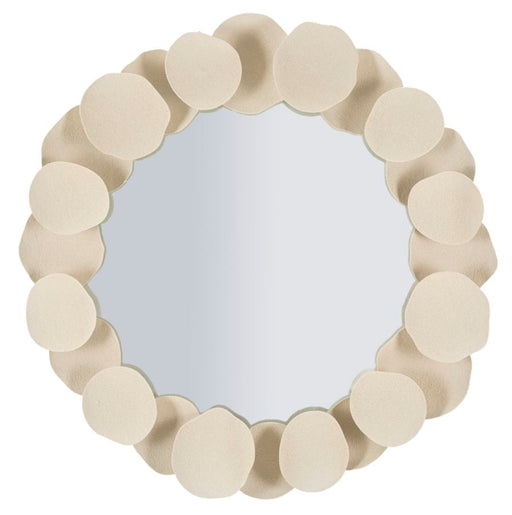 Oglindă Mauro Ferretti Dune, Crem, Ø62 cm