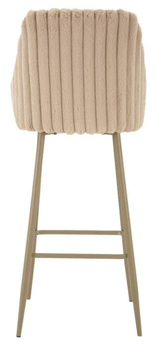 Set 2 Scaune de Bar Alaska A Mauro Ferretti 52X46X111 cm, Crem