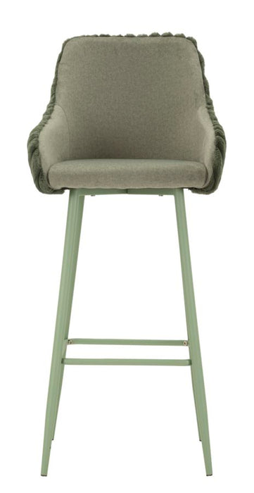 Set 2 Scaune de Bar Mauro Ferretti Alaska A 52X46X111 cm, Verde