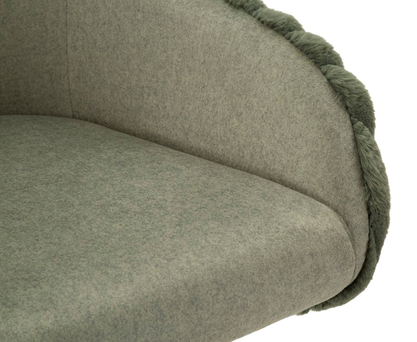 Set 2 Scaune de Bar Mauro Ferretti Alaska A 52X46X111 cm, Verde