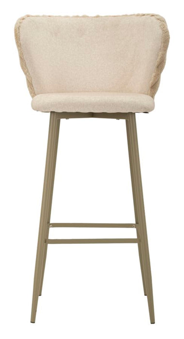 Set 2 Scaune de Bar Mauro Ferretti Alaska B 55X58X106 cm, Crem