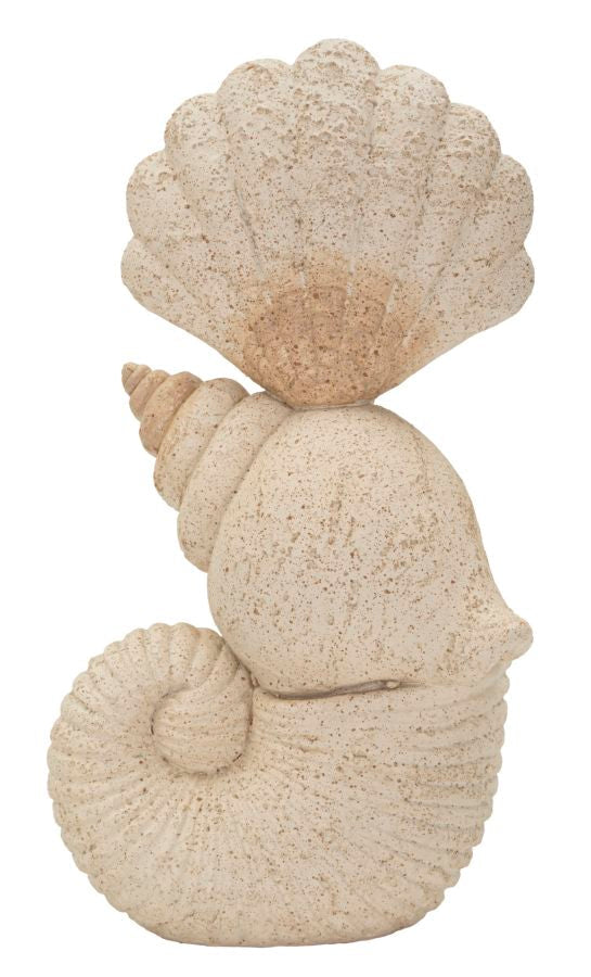 Decorațiune Mauro Ferretti Shell, Bej, 17x30 cm