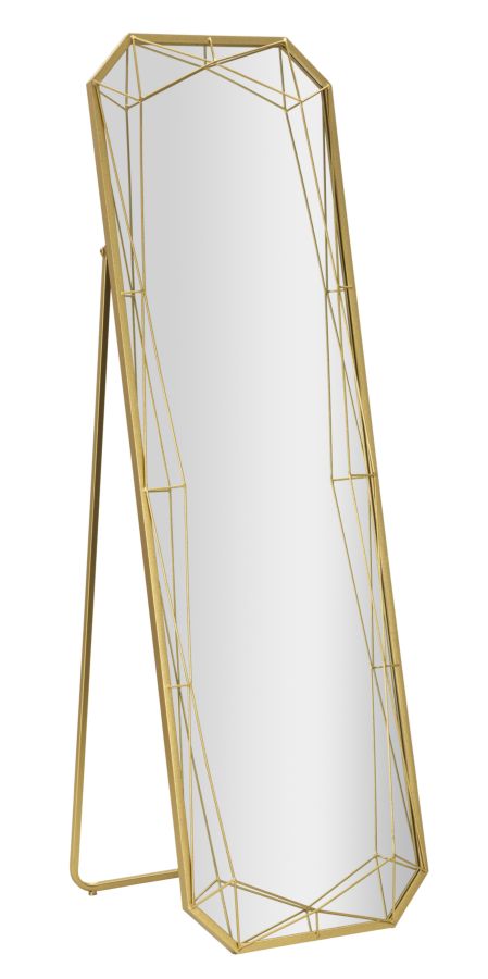 Oglindă Mauro Ferretti, Auriu, 46x153 cm
