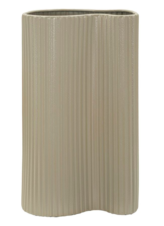 Vază Mauro Ferretti Frankfurt Vase, Alb, 21x36 cm