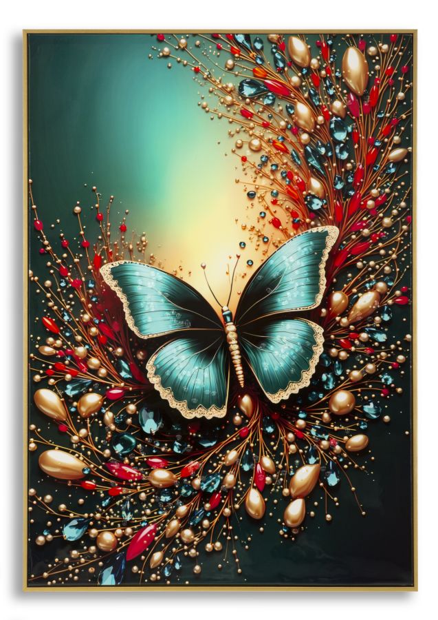 Tablou Mauro Ferretti Fluture, 70x100 cm, 000B