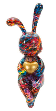 Decorațiune Mauro Ferretti Iepure Psyco, 8x23 cm