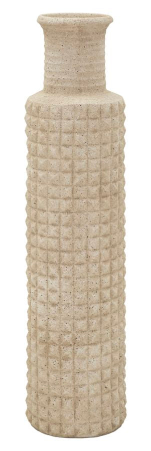 Vază Mauro Ferretti Exterior Vase, Bej, Ø24 cm